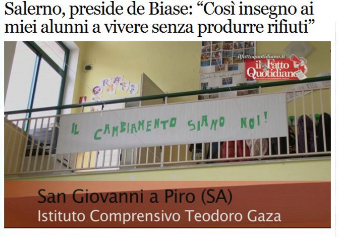 L'Italia che Cambia sul Fatto Quotidiano TV