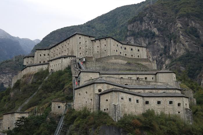 Il forte di Brad, in Valle d'Aosta