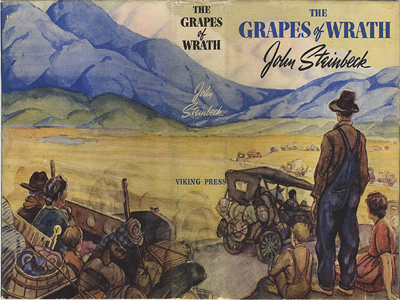 Il romanzo The Grapes of Wrath (Furore) di John Steinbeck è stato pubblicato nel 1939