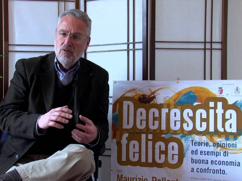 Maurizio Pallante, teorico della decrescita felice