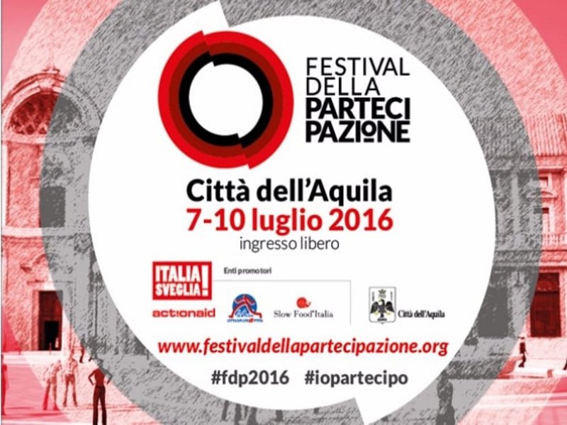 L'Aquila: al via il Festival della Partecipazione