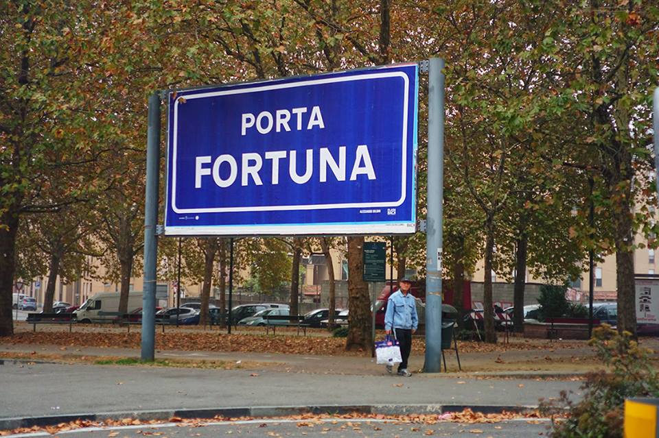 Opera Viva, Stazione Porta Fortuna, Barriera di Milano (Torino). Foto tratta dalla pagina Facebook di Alessandro Bulgini
