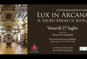 “Lux in Arcana”: il Sacro Eremo di Camaldoli si rivela