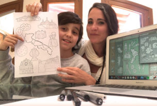 Simona, l’architetto che con la creatività insegna la geografia ai bambini