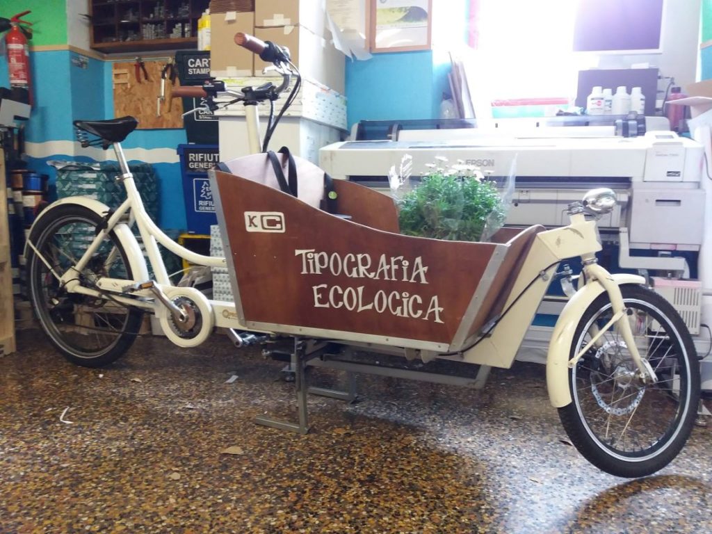 Bici tipografia