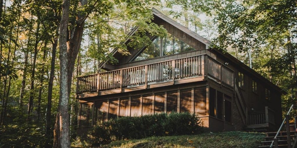 casa ecologica legno bosco