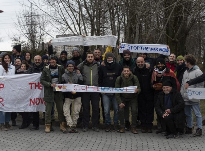 Siamo stati in Ucraina con la carovana di pace nonviolenta: Stop the war now!