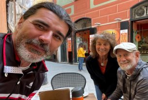 Da Treviso a Siviglia in bici: l’avventura di Luca, che pedala per aiutare i bambini in corsia