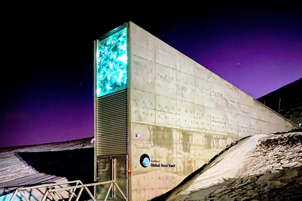Entrance to the Seed Vault cropped