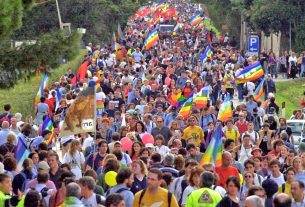La storia della marcia per la pace Perugia-Assisi: nonviolenza creativa contro la guerra attuale