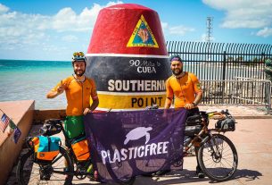 L’impresa di Pietro ed Emiliano, che hanno attraversato gli USA in bici per dire no alla plastica