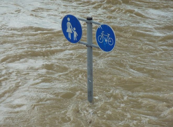 inondazione cambiamenti climatici