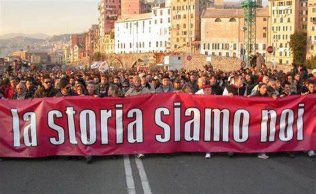 la storia siamo noi G8 Genova