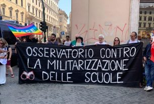 Osservatorio contro la militarizzazione delle scuole: si insegni la pace, non la guerra