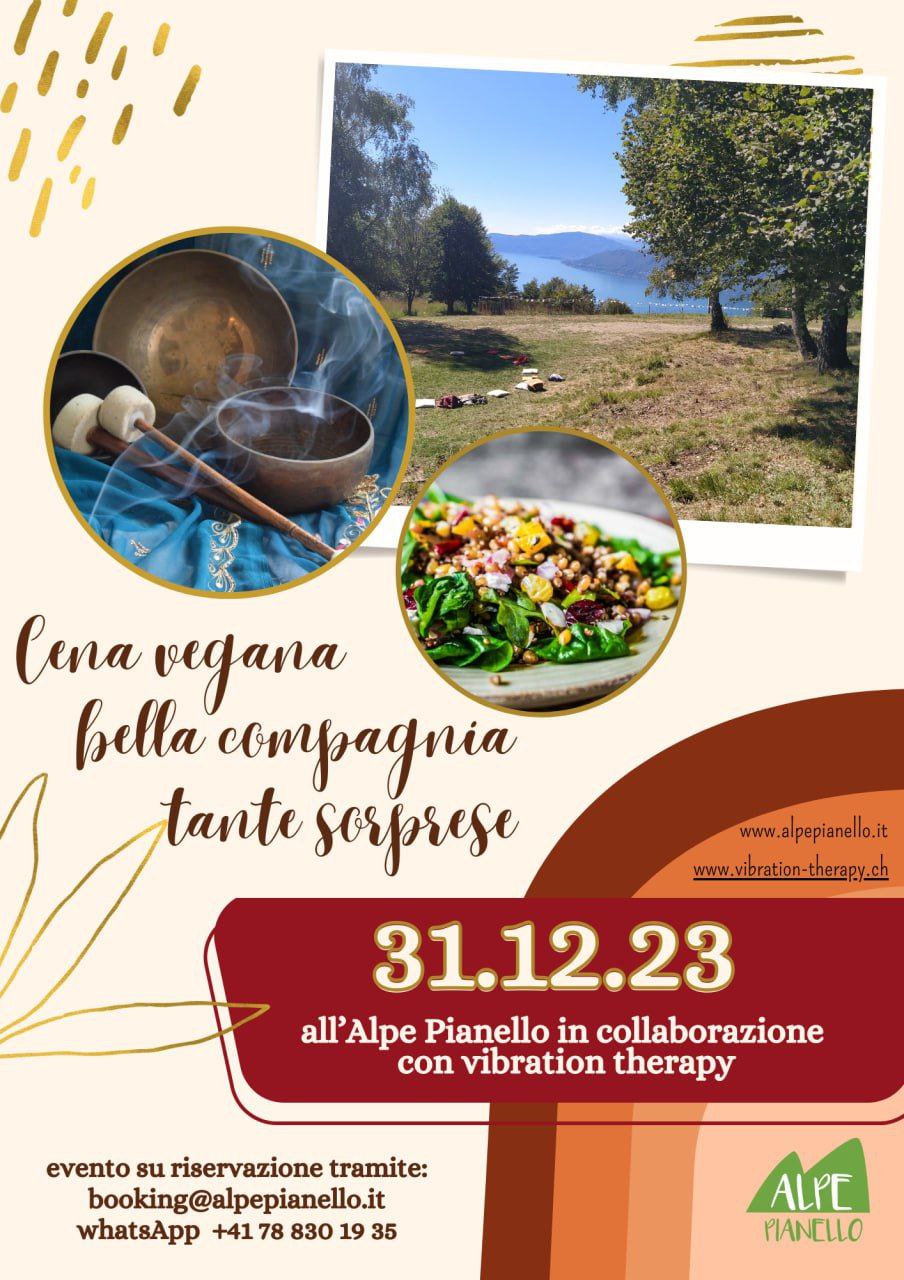 Offro 31 dicembre 2023 serata insieme all’ecovillaggio Alpe Pianello