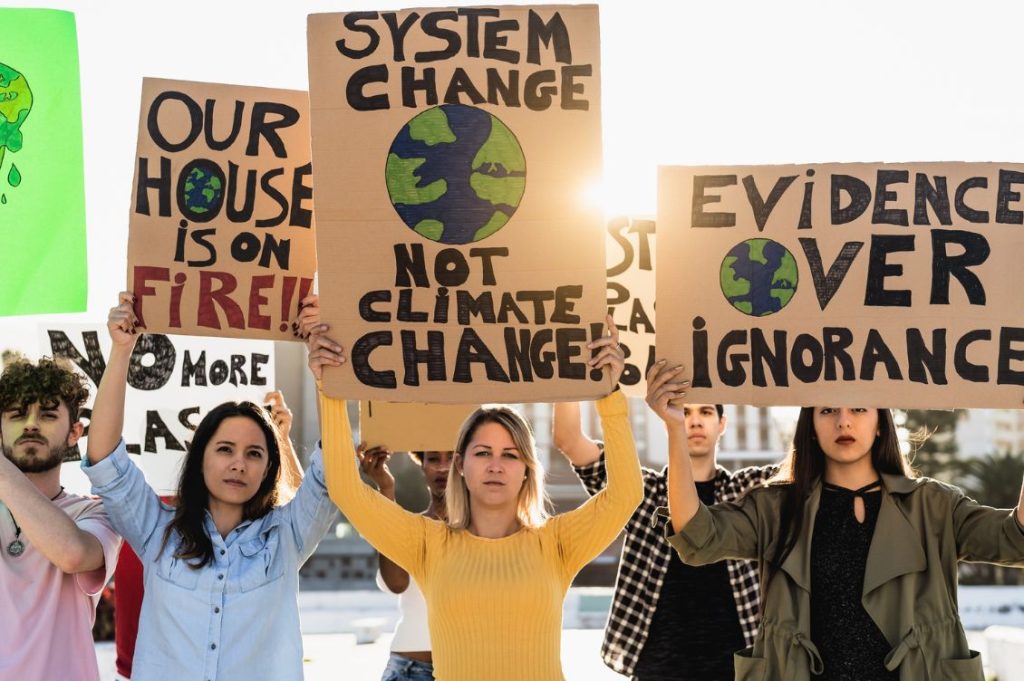 Manifestazioni per il clima