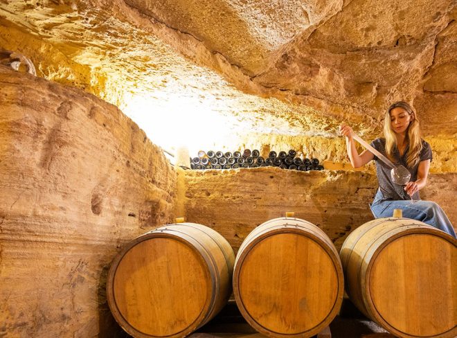 Clara Vitaggio vin de garage