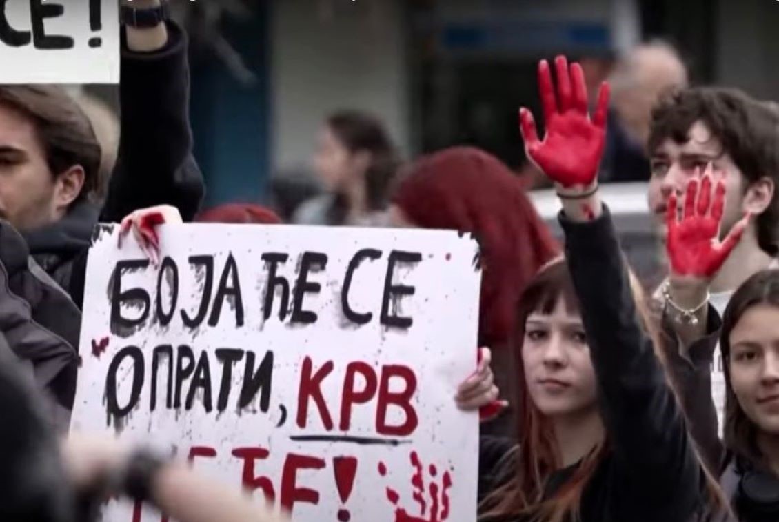 protesta serbia