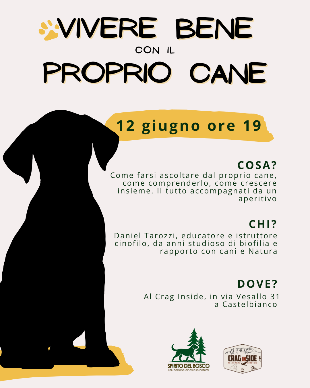 Vivere bene con il proprio cane Post Instagram 45