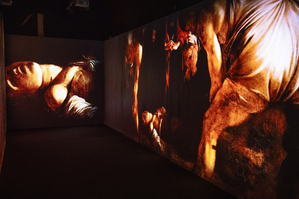 siramuse stanza caravaggio