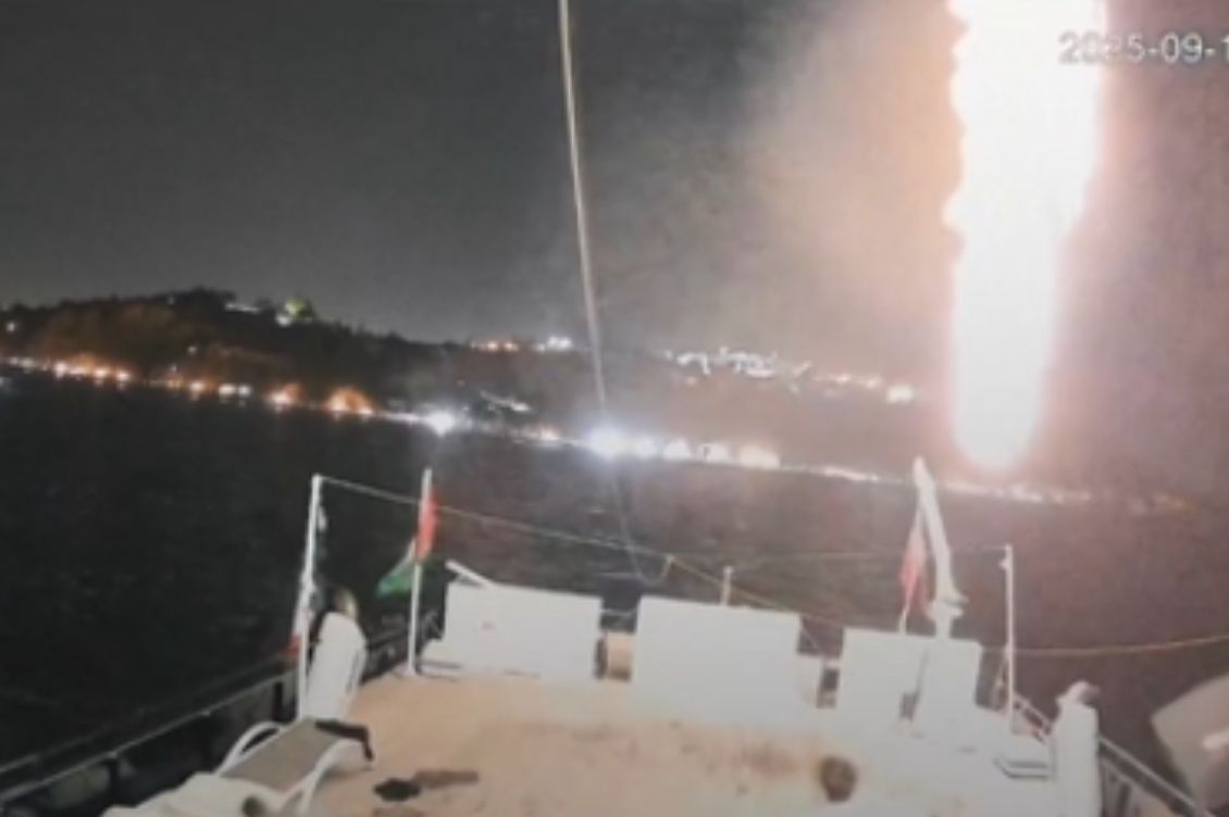 attacco droni global sumud flotilla