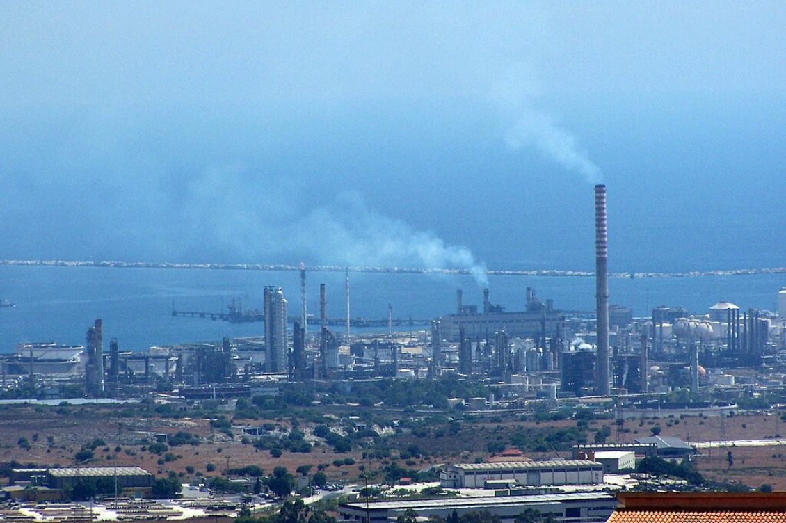 polo petrolchimico siracusa eni priolo