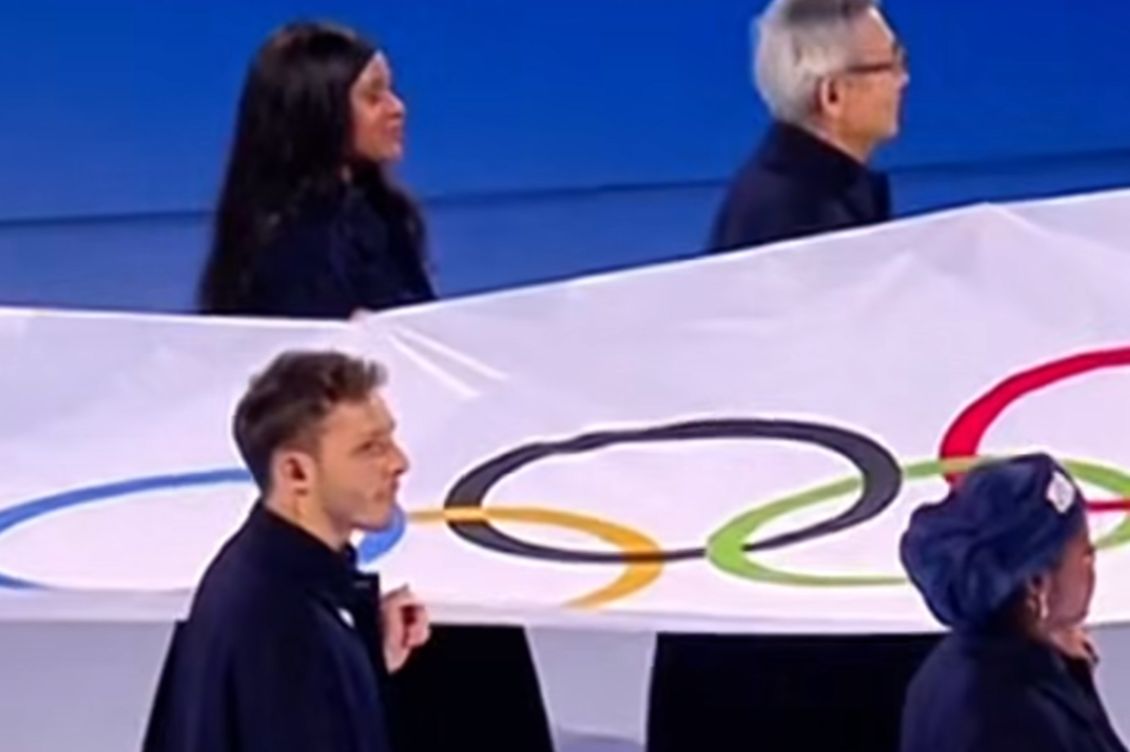 portabandiera olimpiadi milano cortina nicolò govoni