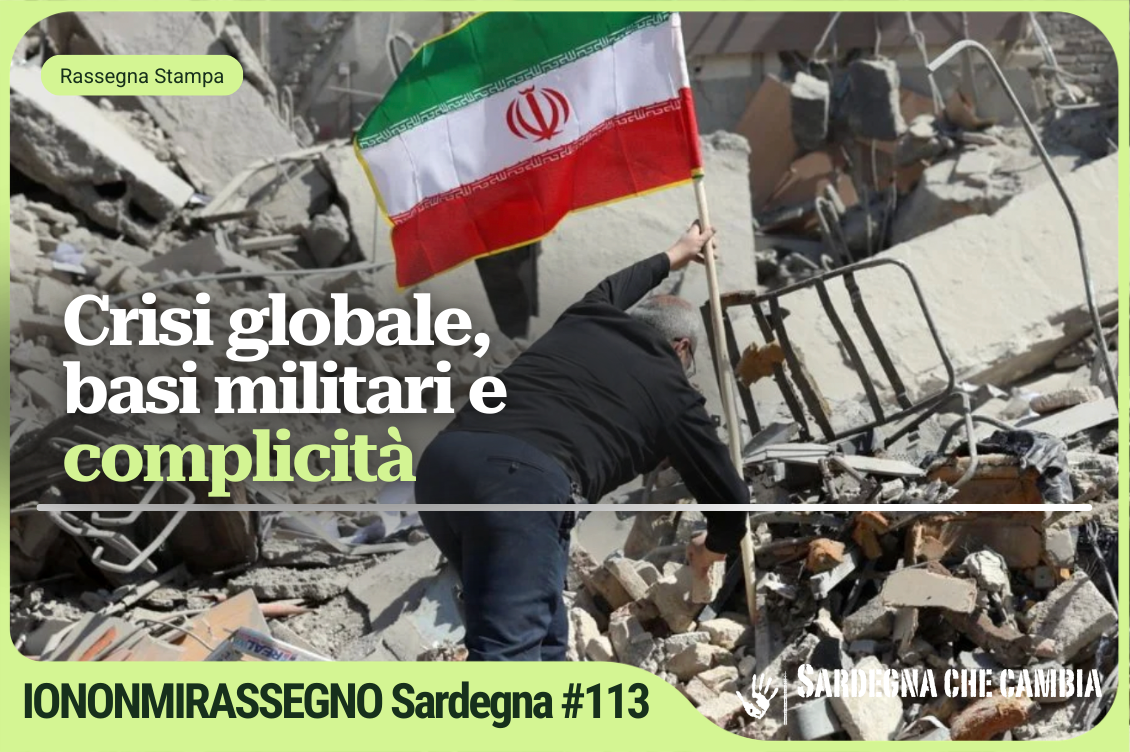 sardegna basi militari crisi globale
