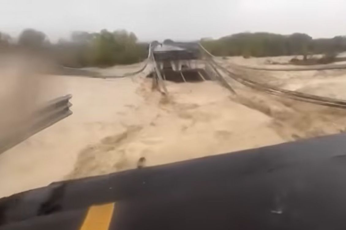 crollo ponte fiume trigno