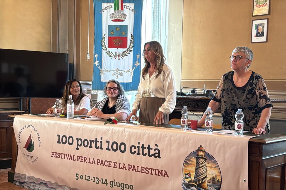 Conferenza Stampa sindaca Ostellato 28 maggio