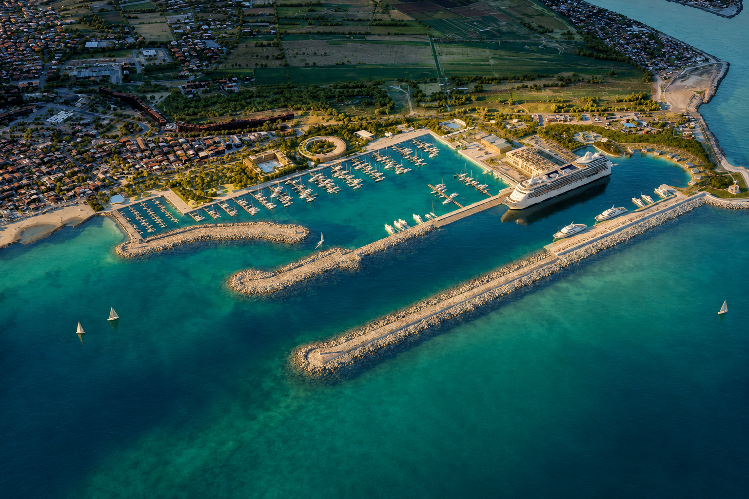porto crocieristico isola sacra fiumicino