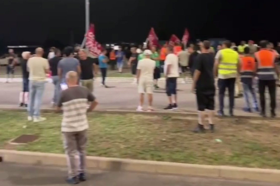 manifestazione interporto bologna