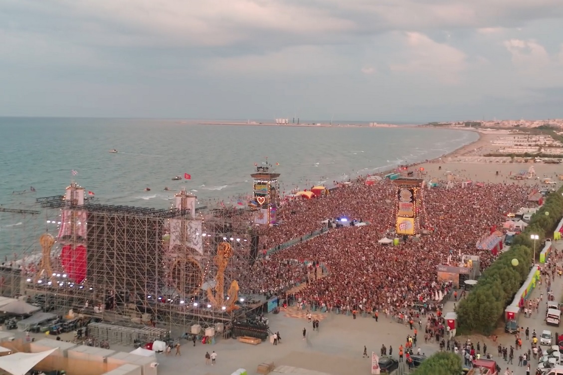grandi eventi spiaggia