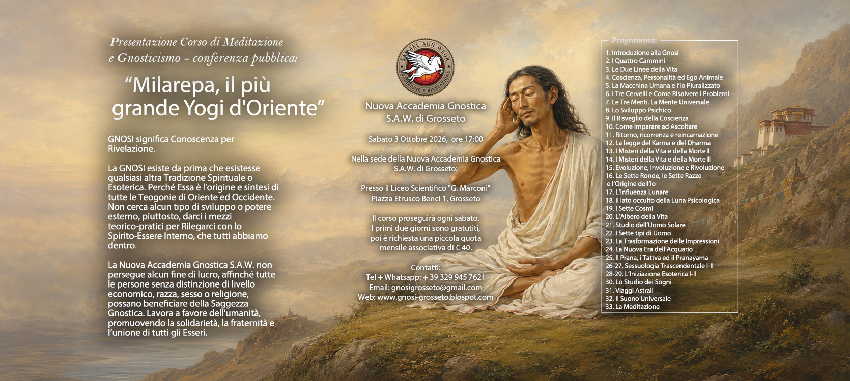 Copertina Pagina GR Milarepa 26 1