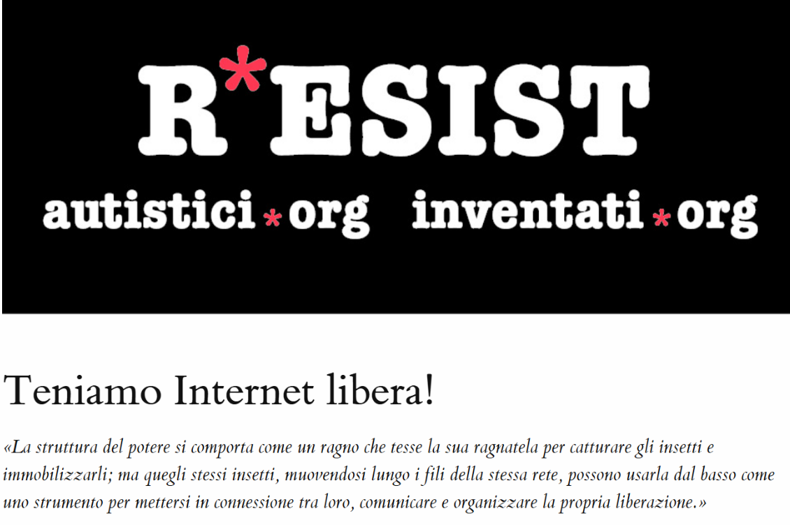 sanzioni autistici / inventati