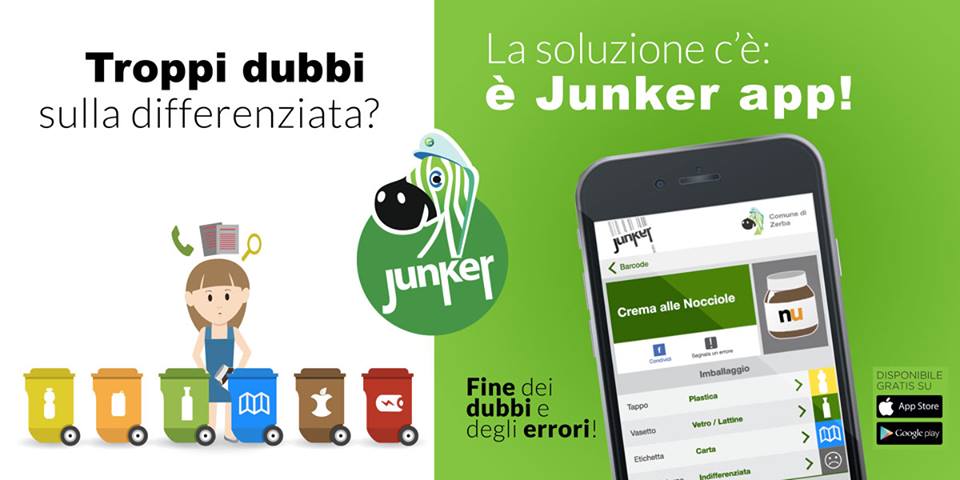 junker app ti aiuta fare raccolta differenziata 1551435084